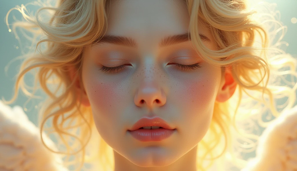 Imagine the face of an angel