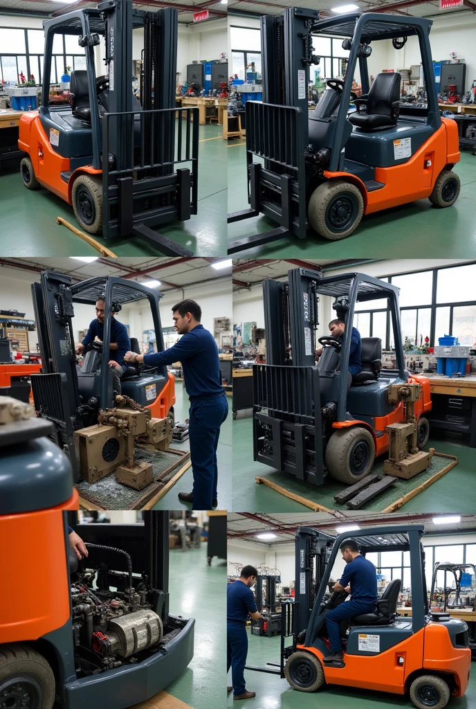 Forklift maintenance images