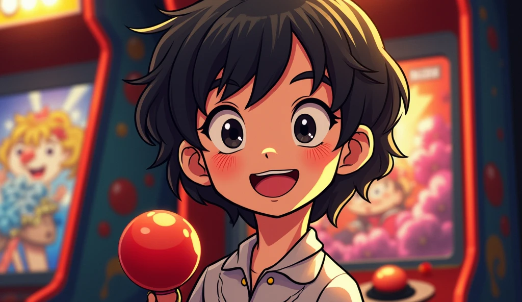 ((best quality)), ((masterpiece)), (detailed), perfect face

Cartoon for a arcade machine games
