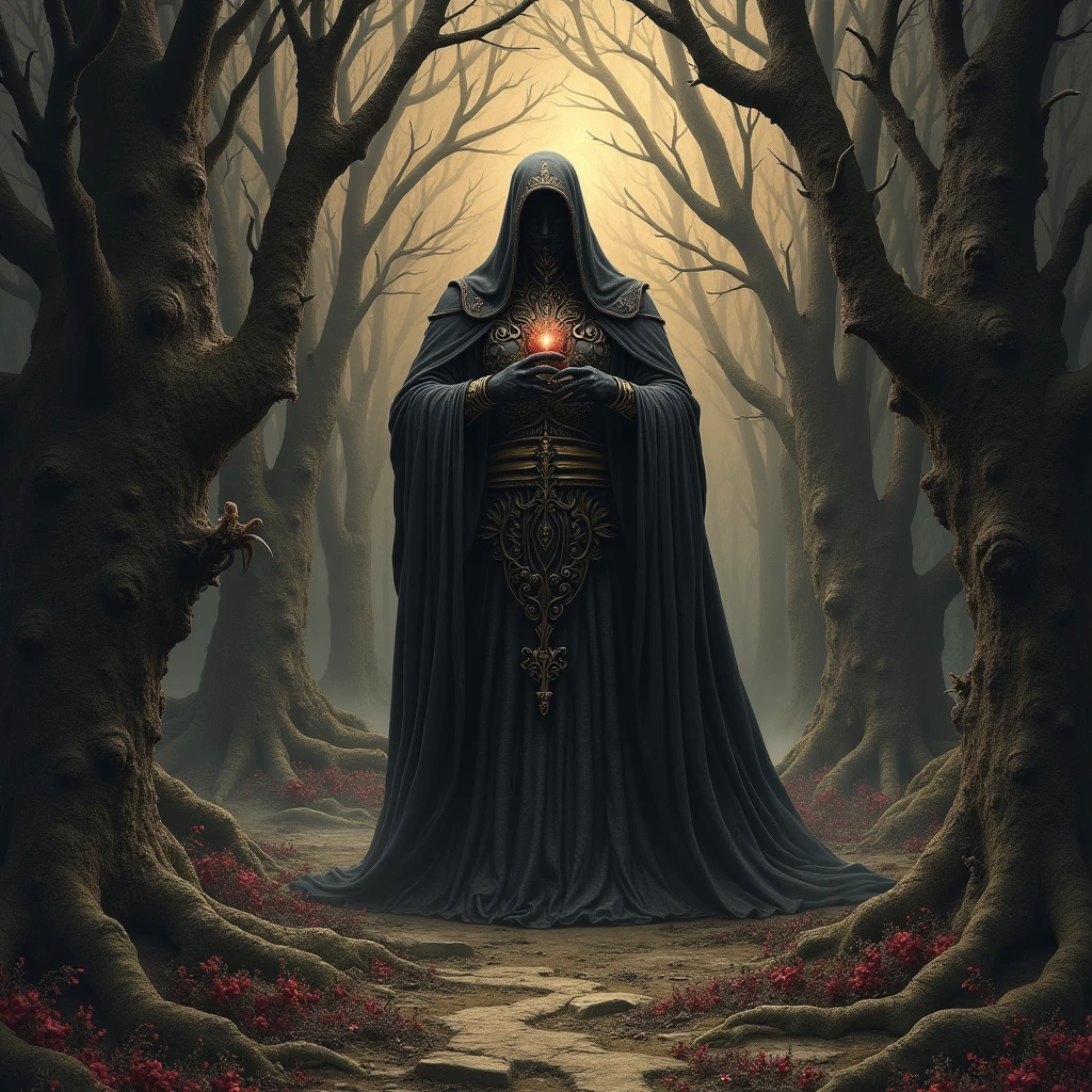 cover art for a Gothic metal album