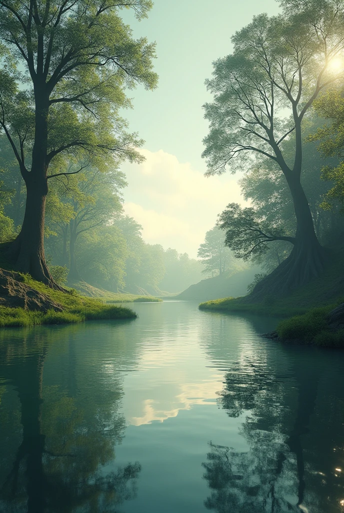 Banner image for a website interested in philosophy, psychology, life and humanity. I do not want the image to include people.