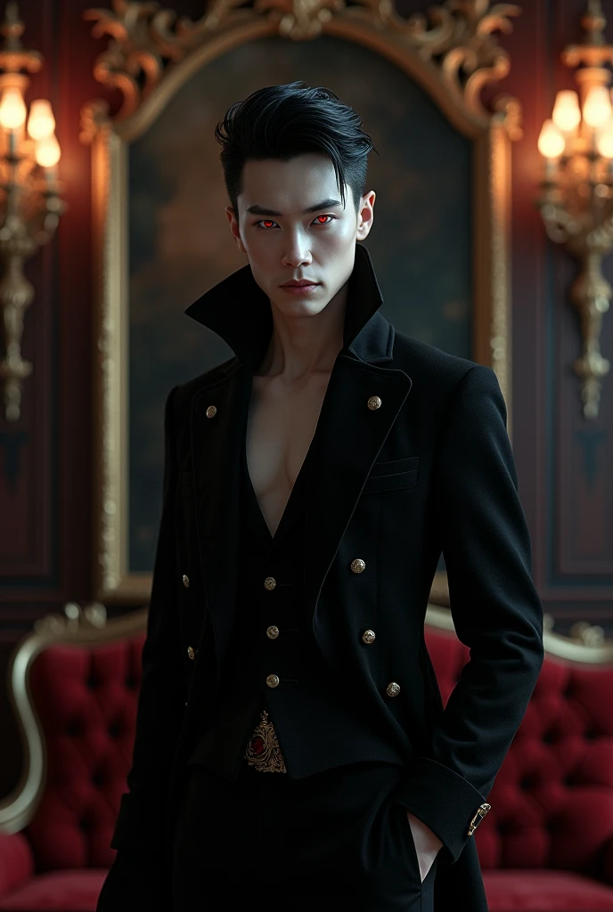 Asian Vampire Man