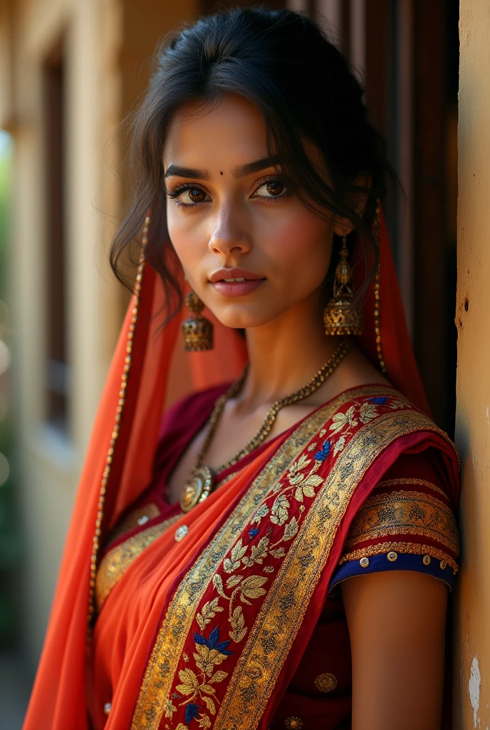 Hot saree Indian girl 