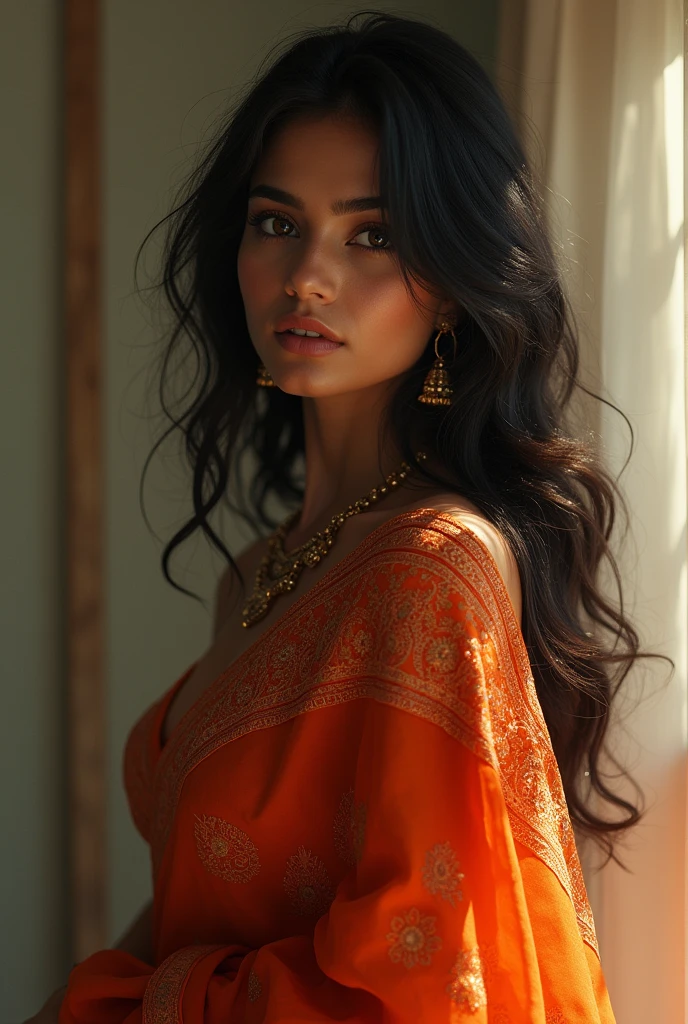 Hot saree nude Indian girl