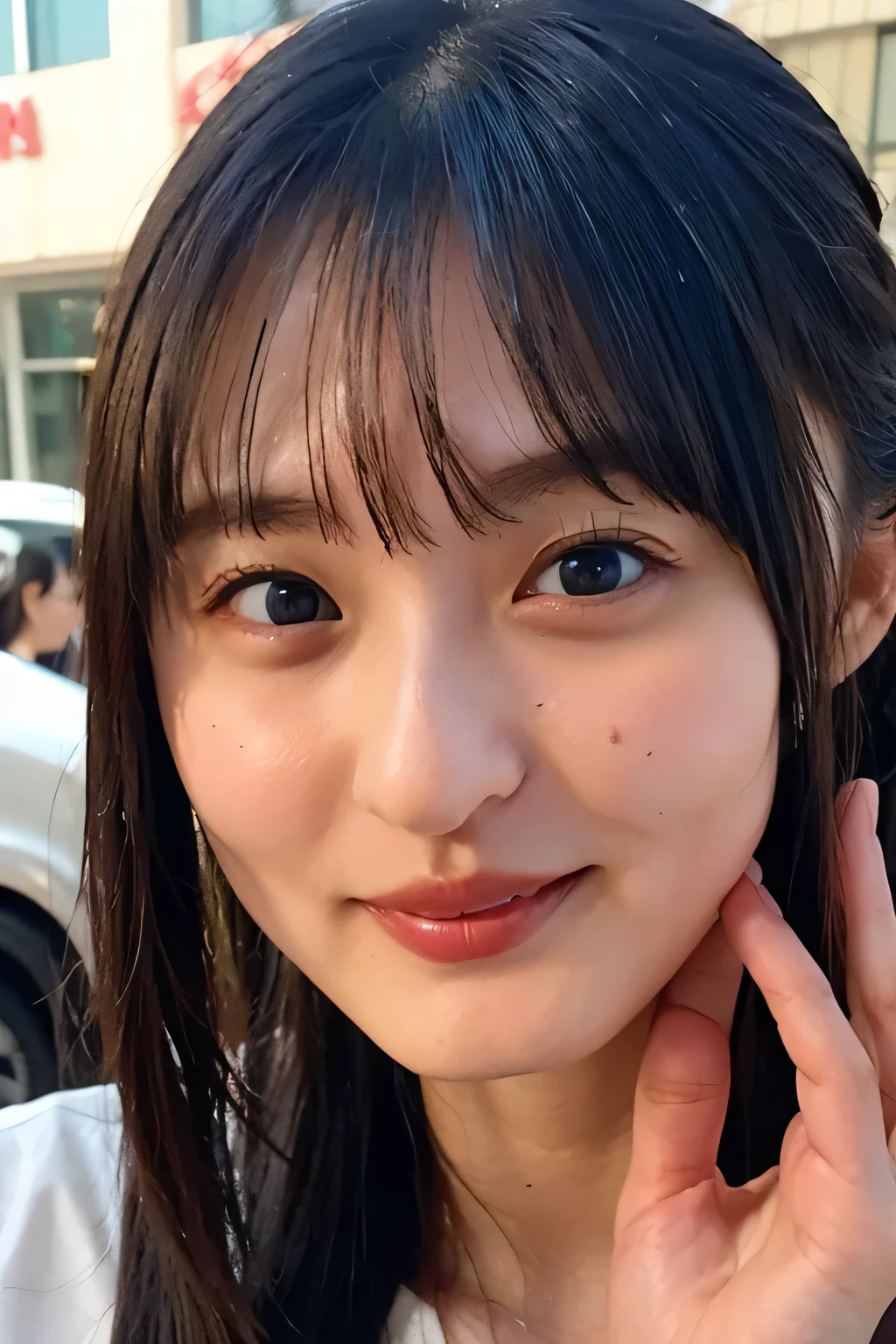 Top idols of Japan、Nagahama Nail'younger sister、1 girl, (Leaning forward、Sperm dripping from the vagina、The penis goes deep into the vagina.私t feels so good 私'Are crying、Half melted、Ecstatic expression、Sex in a dimly lit room、{{{Drunk Eyes}}}、Drunk Eyes.Breathe in your face 、that'In the midst of chaos 、eyes half open.Sexual climax.how.greasy body.、Disheveled Hair、Wet Hair、Sweaty body、Messy Hair、{{{Vulgarity}}}、Grab your chest、Put your finger in your pussy、orgasm、Masturbation、Spread your legs wide、I started to take off my clothes.、During sex、Ample breasts:1.2), (RAW Photos, Highest quality), (Realistic, Realistic:1.4), Tabletop, Very delicate and beautiful, Very detailed, 2k wallpaper, wonderful, finely, Very detailed CG Unity 8k 壁紙, Very detailed, High resolution, Soft Light, Beautiful detailed girl, Very detailed目と顔, Beautiful and sophisticated nose, Finely beautiful eyes, Cinema Lighting,Perfect Anatomy, Slender body, Was nervous, Bedroom、Late Night、You can see the night view of the big city from the window.....、
Straight semi-long hair, bangs, Looking at the audience, smile、
