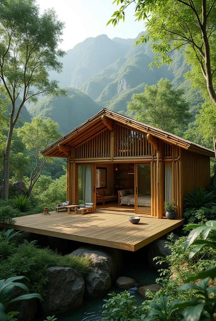 Bamboo home