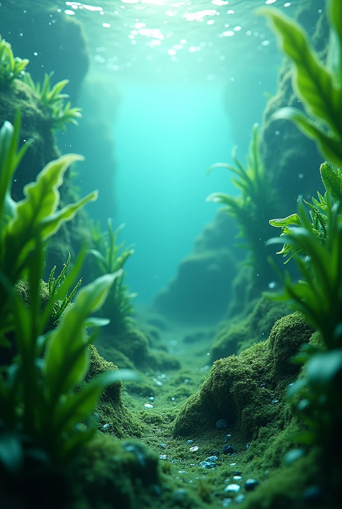 Algae background for ppt