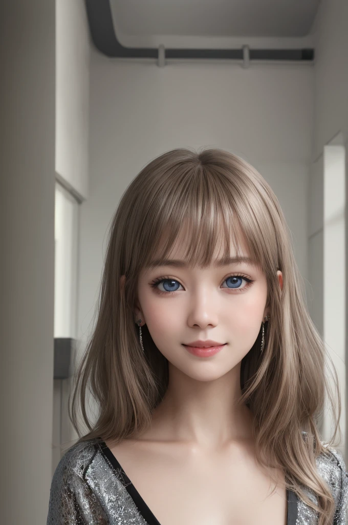 (Scandinavian girls)、Blue eyes:1.5、bangs:1.5、(Small face)、round face、Moist eyes、light in your eyes、Glowing eyes、Double eyelid eyes、Beautiful shining platinum blonde hair、Straight Hair、Gentle expression、A perfect and beautiful 8 year old girl、Large Breasts、smile、(looking at the camera)、、Moisturized lips、Lip gloss、beautiful girl、cute、Transparent white skin、Baby Face、
(((((BREAK)))))smile:2.0、,, bangs:1.5、Small face:1.5,(Stylish clothes)、Wide angle、front、hair ornaments、Earrings、8k、Surreal、Looking into the camera、Staring at me:1.5、Eyes meet:2.0、Full body shot、Standing、High heels、Panorama shooting、