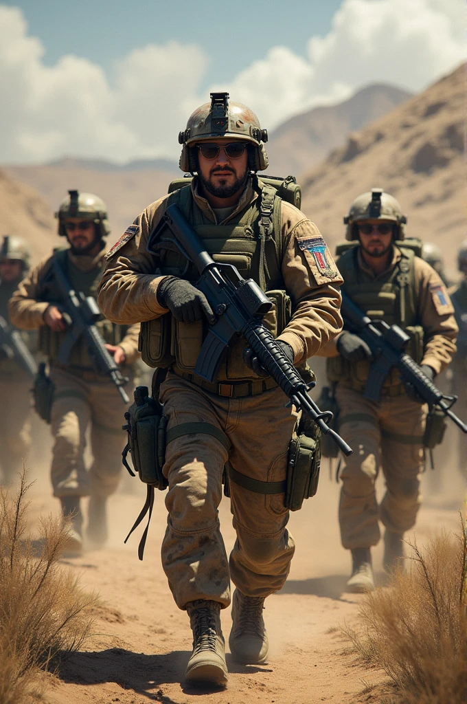 coalition troops
