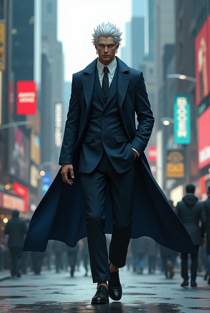 gojo satoro as a real human in new york