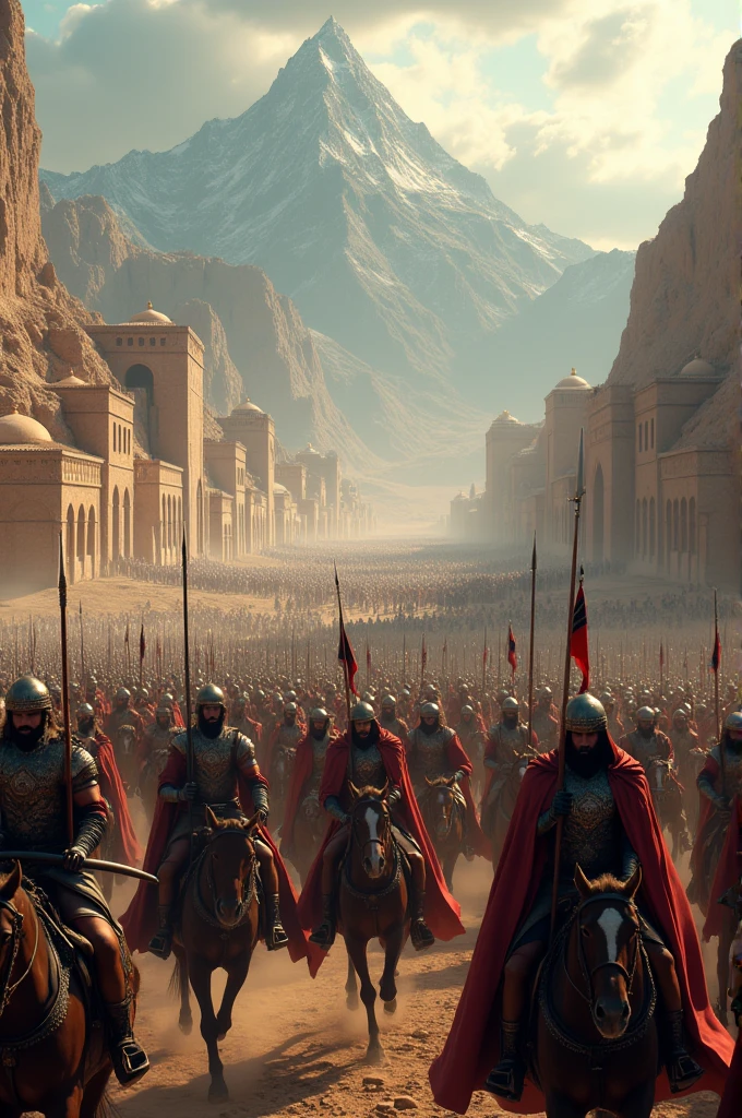Muslim army conquer the whole world