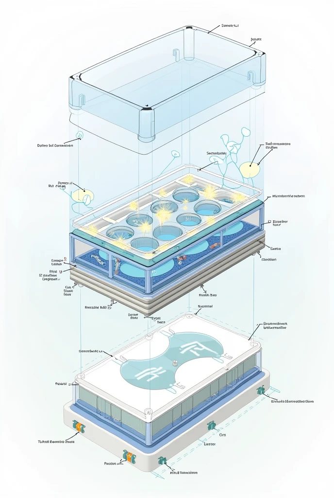 Diagram: Microfluidic Device for Single Cell Isolation and Culture
