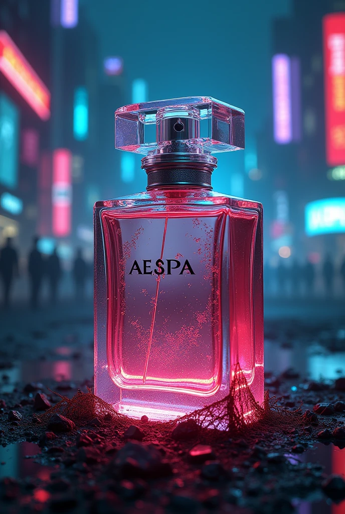 Armagerddon song by aespa in a perfume