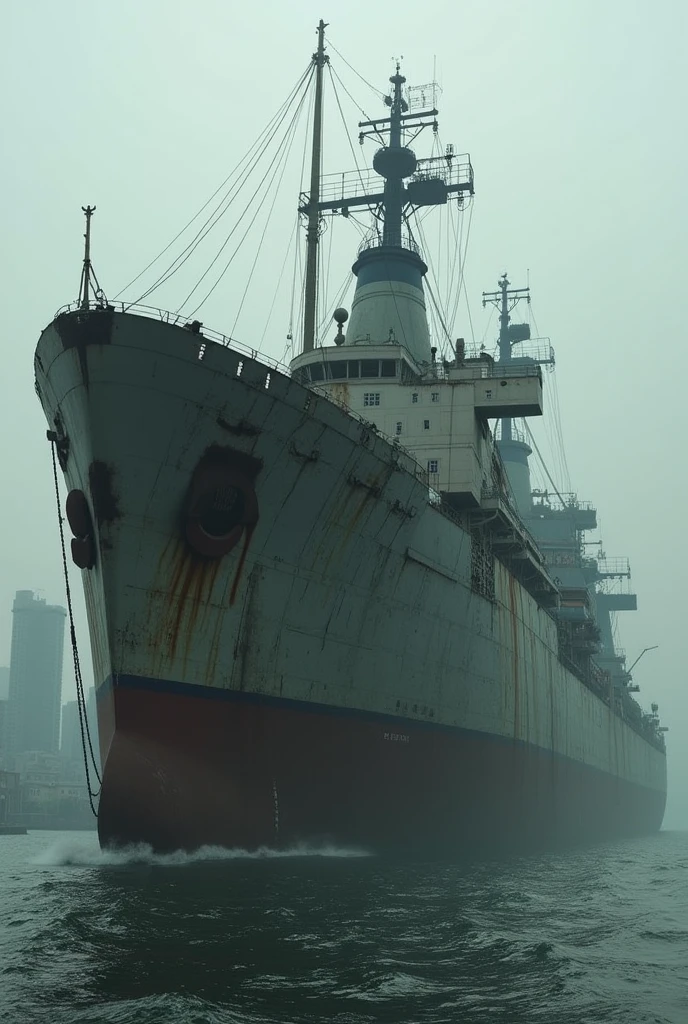 garbage ship