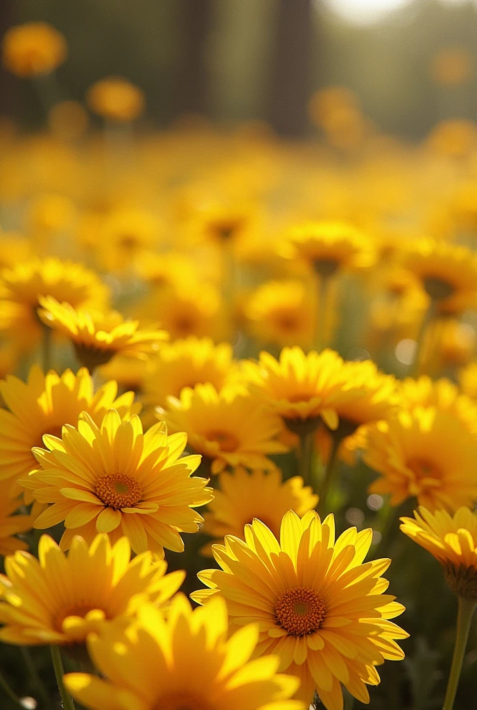 The chrysanthemums are scattered all over the ground, your smile has turned yellow