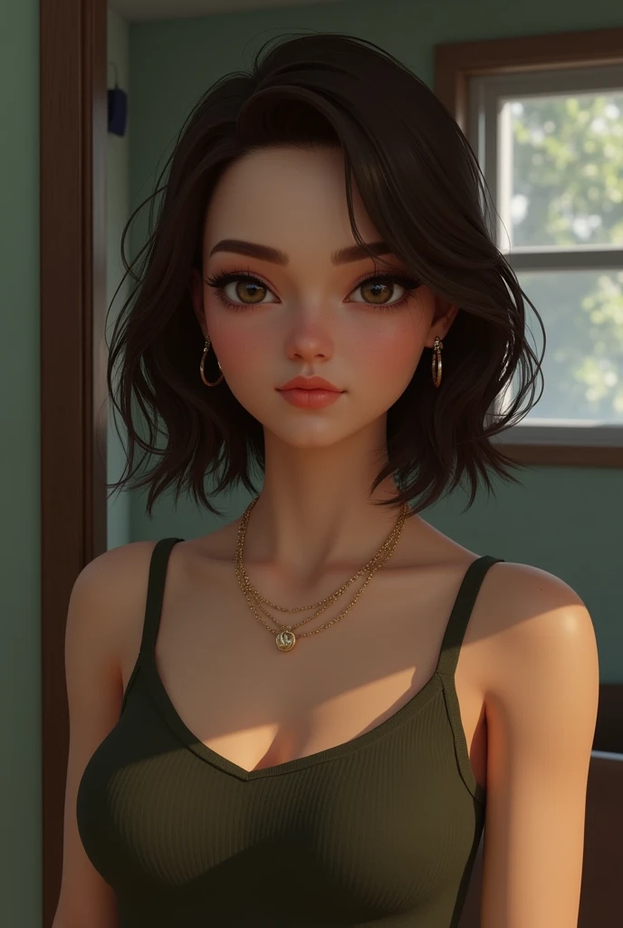 Tracey de Santa but she looks like a modest woman