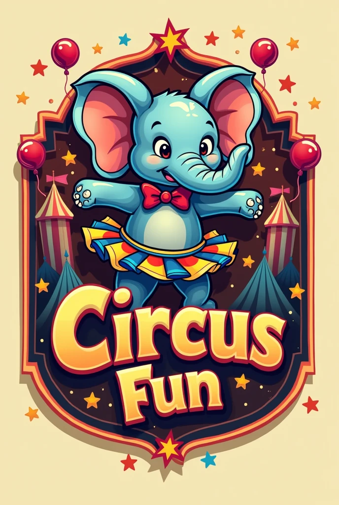 Create my logo the name is Circus Fun