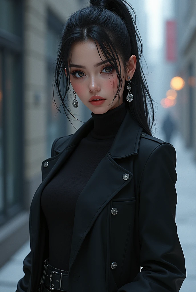 BaeSG, Wanna be creepy and sad with me?, (meticulously detailed:1.3) RAW photo of 1girl as a goth ??? wearing (heavy emo makeup), (close-up headshot:1.3), focus face, (sinful smile), punk rock hair cut, multi-colored hair, emo 4 life, goth girlz rule, nightclub background, (looking at viewer), (neon lighting:1.2), detailed skin, perfecteyes eyes, (masterpiece, best quality:1.5),