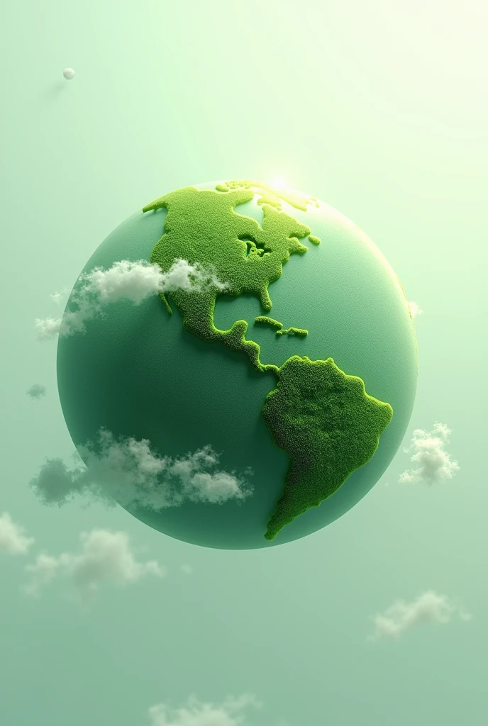 Earth　green　simple　Transparency