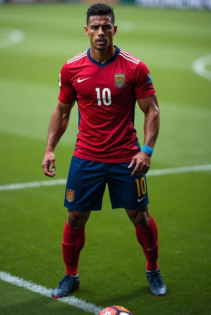 A football player named Matteus, number 10