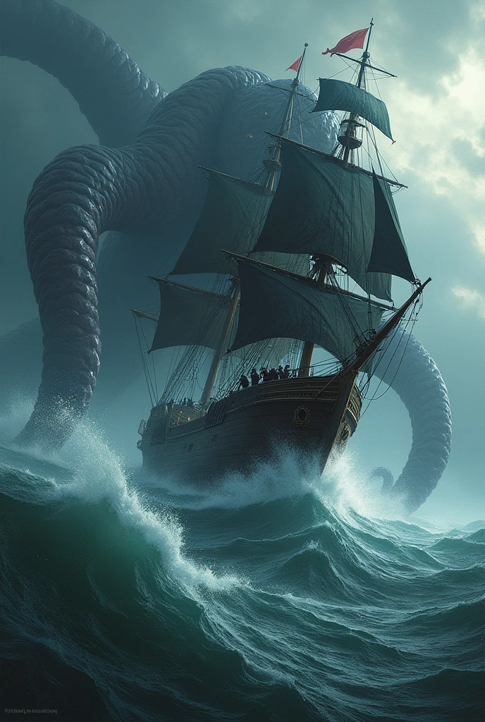 Black Pearl and the Kraken