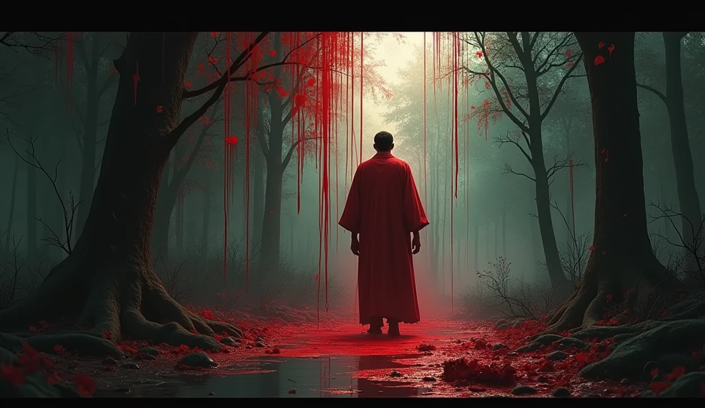 I haven't seen blood and grief for years,Storyboards for the movie "Forget Life and Death",8K Ultra HD,Photographic quality