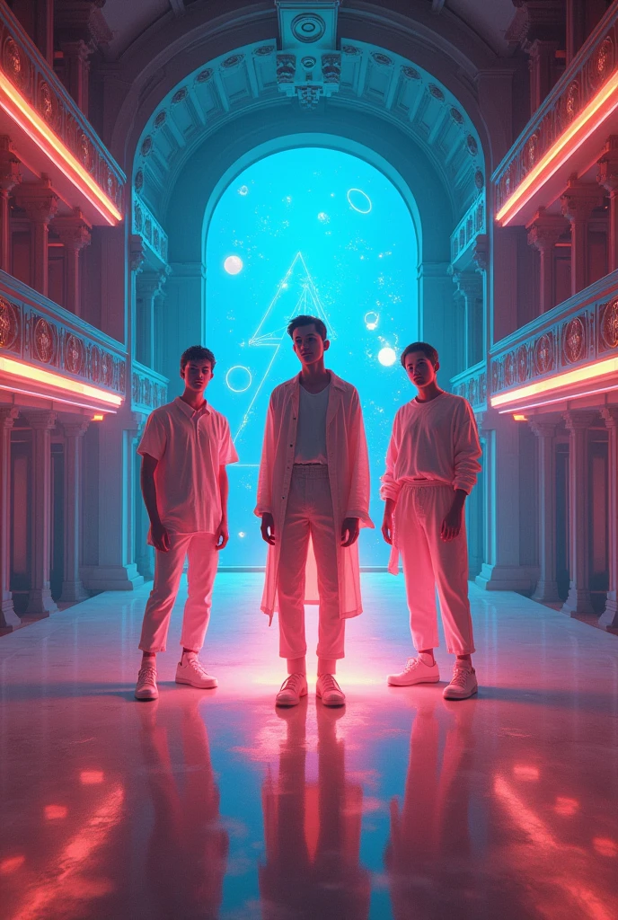 la banda AJR inspirado en su album Neotheater