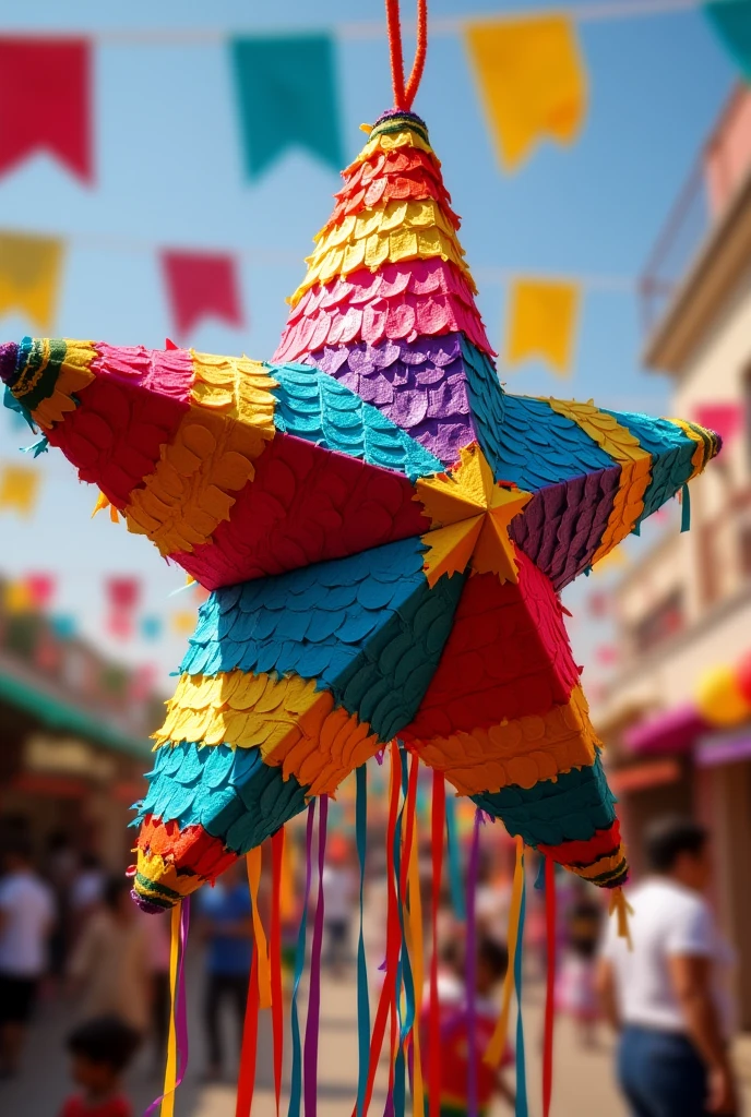 7-pointed star piñatas
