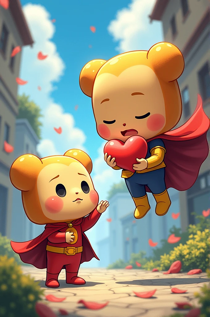 Anpanman's love was stolen by courage