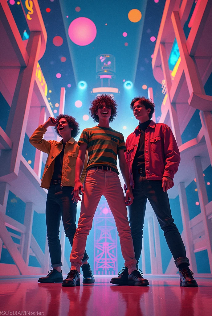 la banda AJR inspirado en su album Neotheater