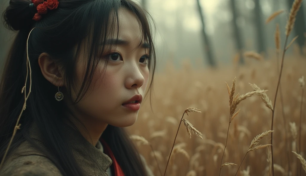 I haven't seen blood and grief for years,Forgetting life and death in the dust,Chinese style,((Movie storyboard)),((8K Ultra HD)),((Photographic quality))