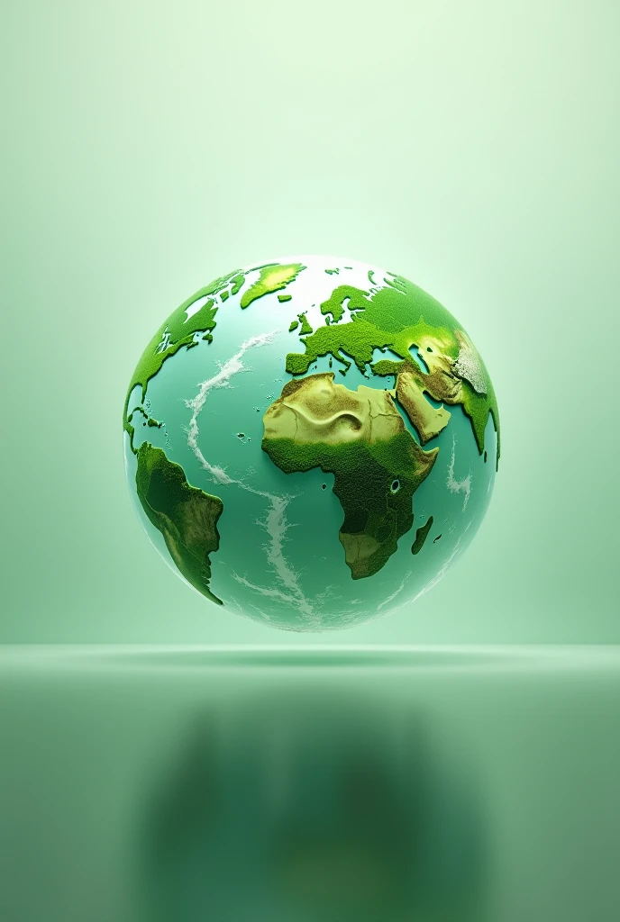 Earth　green　simple　Transparency