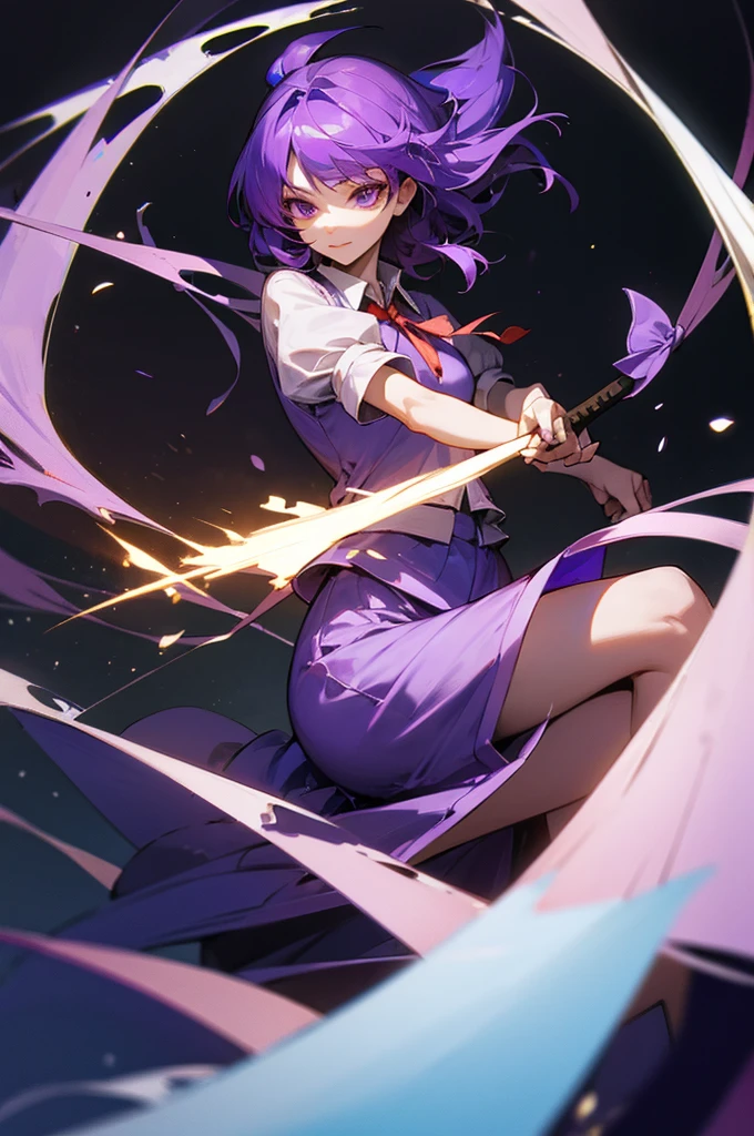 Patchouli Knowledge from Touhou Project Purple Hair