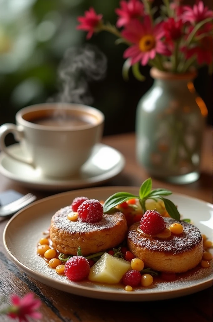 A snapshot of a delicious meal, coffee, or dessert you enjoyed.
