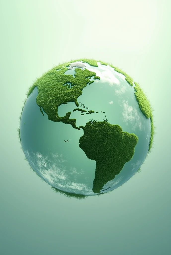 Earth green simple Transparency