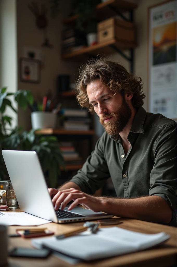 A photo of you working hard, perhaps at your desk or out and about.