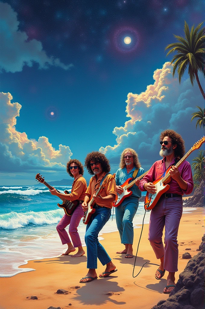 Greatful dead at beach