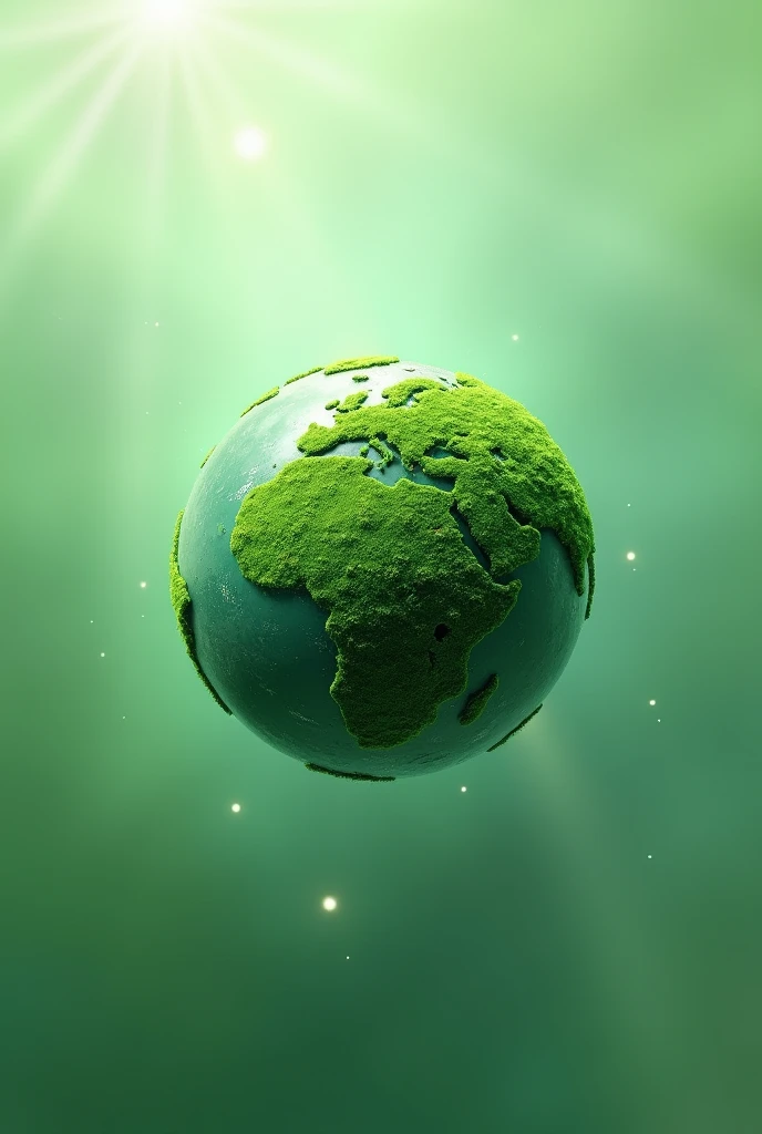Earth green simple Transparency