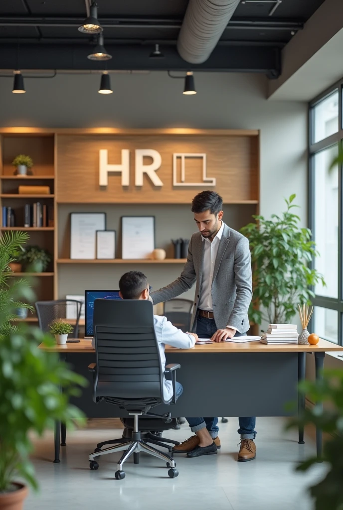 Hr office with add my name mohamed nisar and hr professional role
Not hr officer just office 