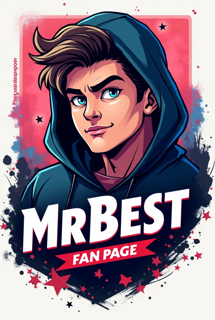 Create a logo for mrbeast fan page