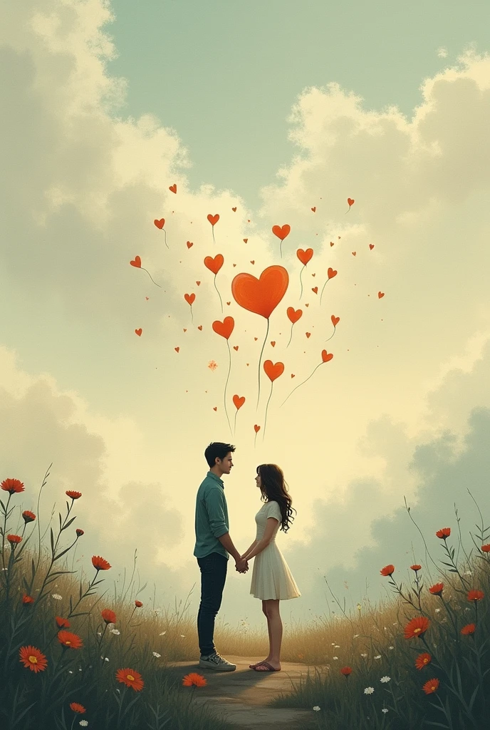 represents love from a distance without putting people