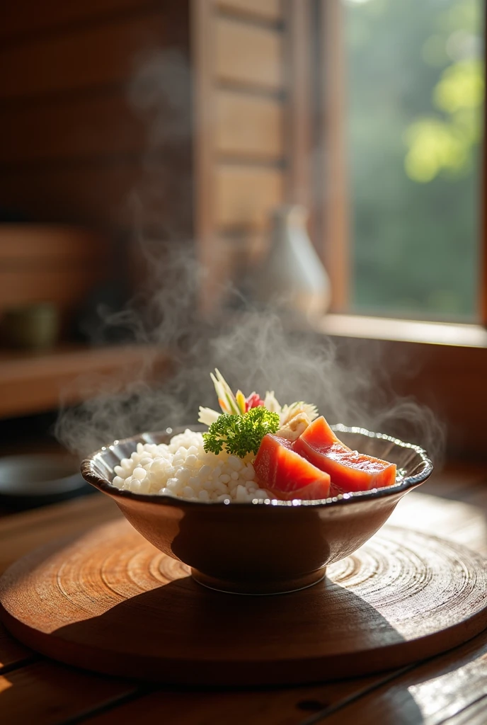 Tartar rice bowl and Saunas III