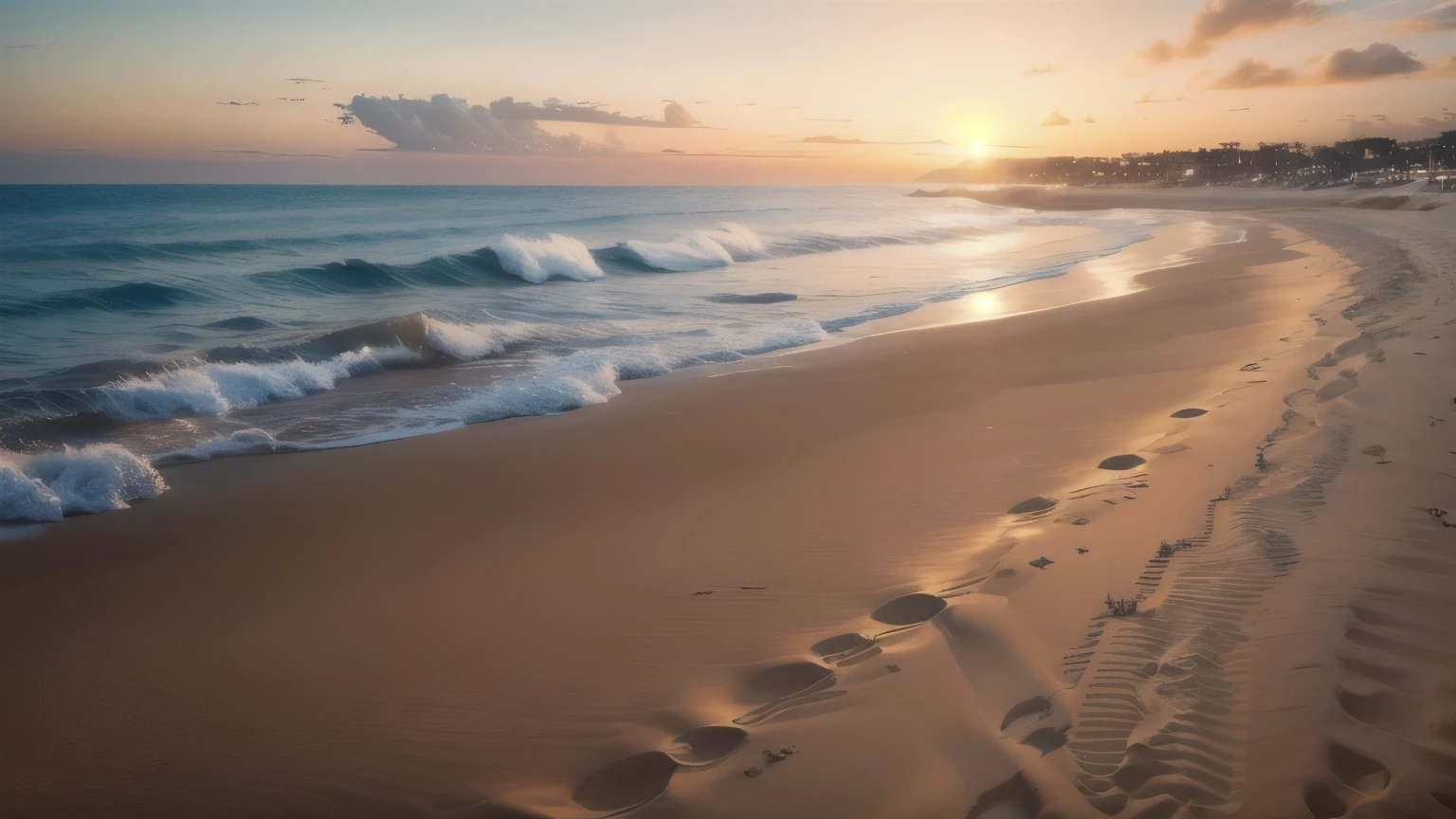 Warmth and sand and sea