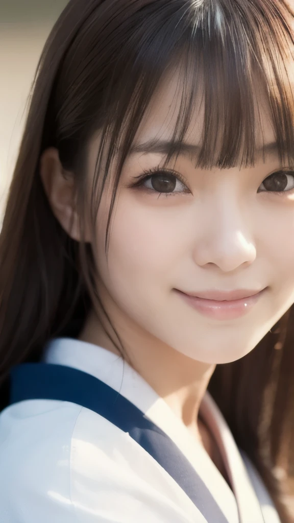 best quality, face focus, soft light, ultra high res, (photorealistic:1.4), RAW photo, Shinozaki Ai, white skin, kawaii,
1 Japanese girl, solo, cute, (smile), (pupil, lights in the eyes), detailed beautiful face, Medium-sized breasts,(high resolution detail of human skin texture),(long hair),(portrait), upper body, white traditional kimono, no makeup