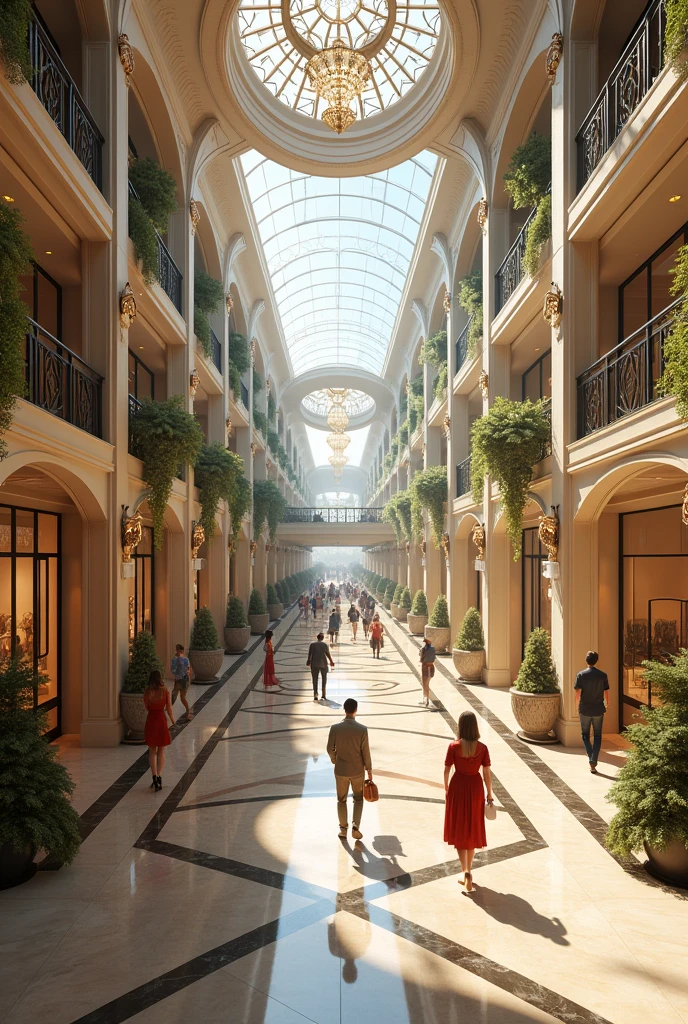 Luxury mall
