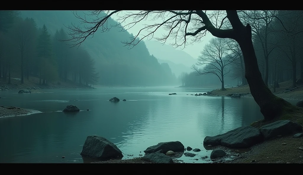 Why hate the desolation after drinking,One sorrow is not enough to unite a river,Chinese style,Sense of atmosphere,Movie storyboard,8K Ultra HD,Photography style