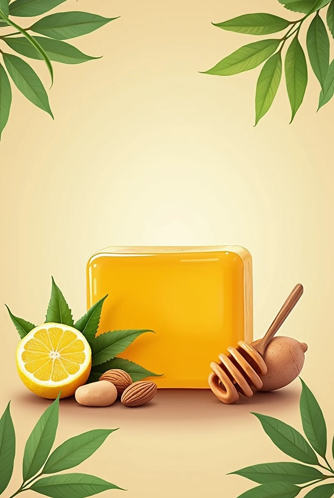 Create a sales poster that says "Herbal Soap"
*Get Soap
*Haldi chandan soap aloe vera soap
*Lemon Soap
*Potato Soap
*Rose Petal Soap
*Caffeine Soap
*Almond Honey Soap
*Saffron Soap