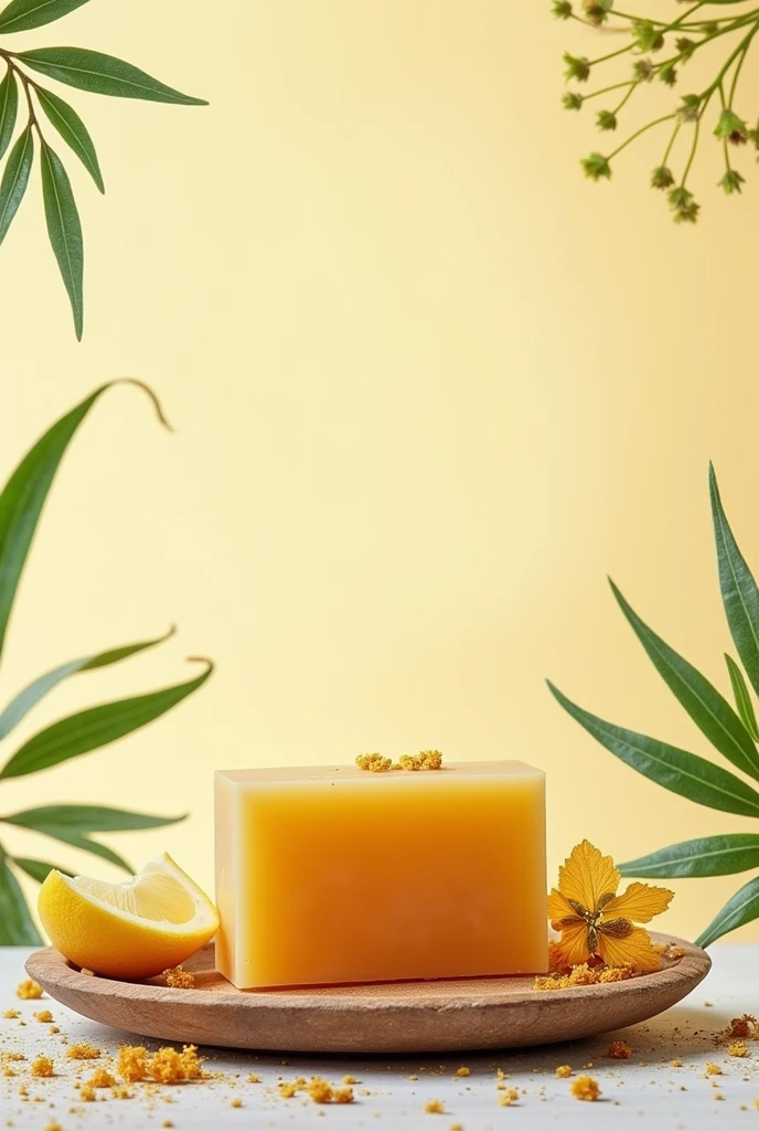 Create a sales poster that says &quot;Herbal Soap&quot;

*Get Soap

*Haldi chandan soap aloe vera soap

*Lemon Soap

*Potato Soap

*Rose Petal Soap

*Caffeine Soap

*Almond Honey Soap

*Saffron Soap