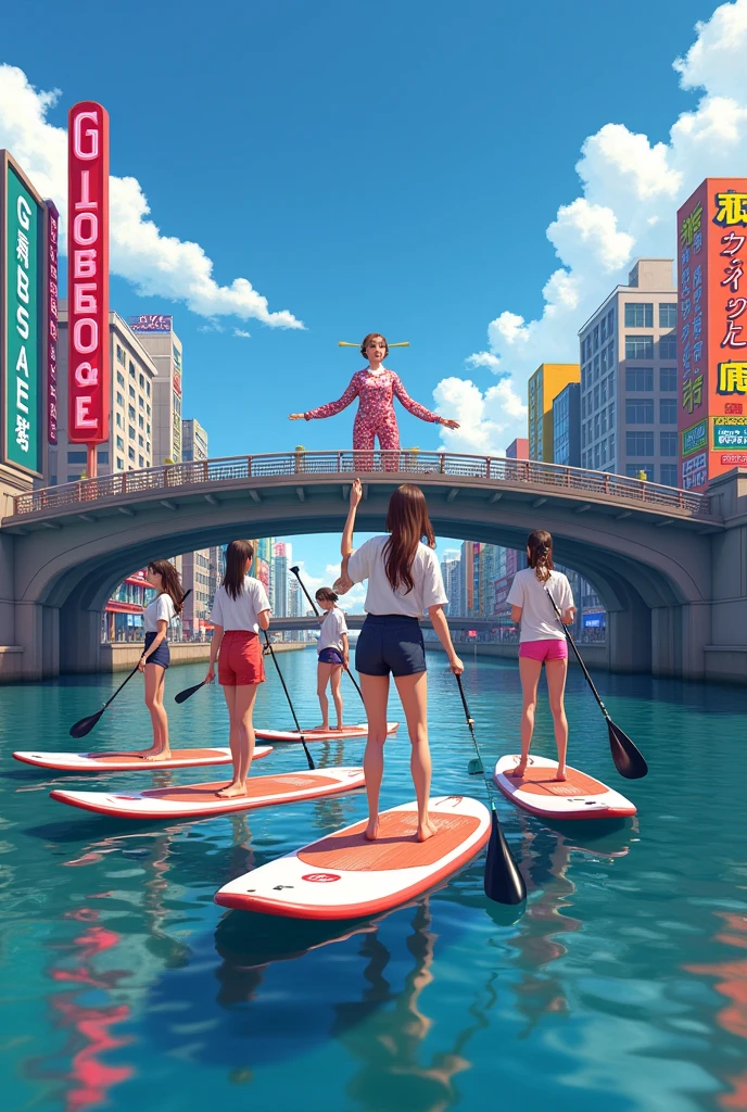 Osaka Dotombori SUP 5 womens more Japanese Glico Ebisubashi