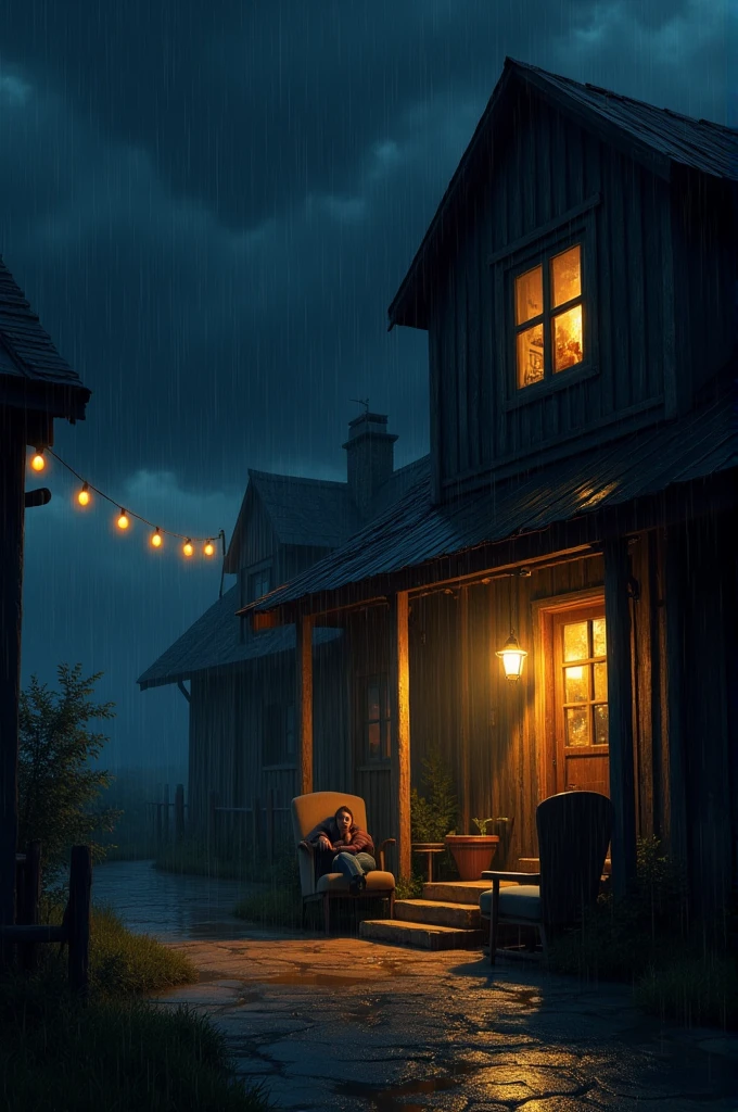 Room nighit grill sleep rain tunder gril